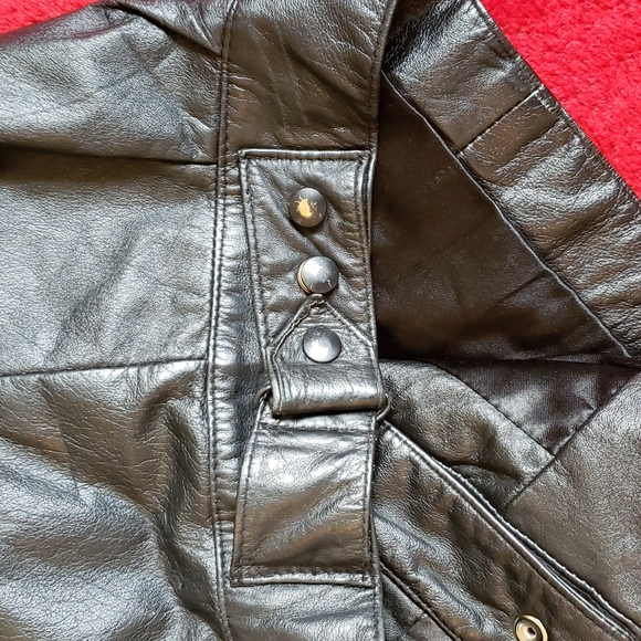 Vintage 80's Leather Ranch Jacket - Picture 5 of 10
